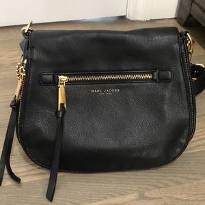 Marc Jacobs black leather crossbody